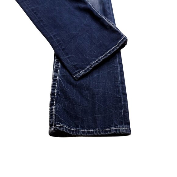 Big Star Liv Slim Bootcut Jeans Womens 26R Medium Wash Low Rise Stretch - Picture 7 of 10